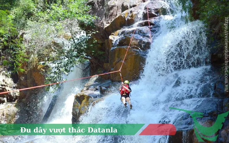 du d&acirc;y vượt th&aacute;c Datalan đ&agrave; lạt
