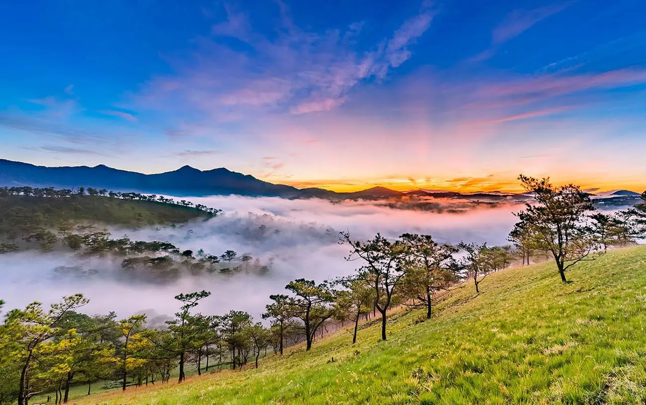 Có những ngày cảm thấy bản thân nhỏ bé khi đứng giữa cao nguyên Lâm Viên trùng điệp