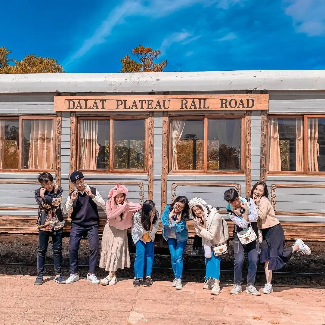 Check-in ga Đ&agrave; Lạt - Ga xe lửa cổ nhất Đ&ocirc;ng Dương 6