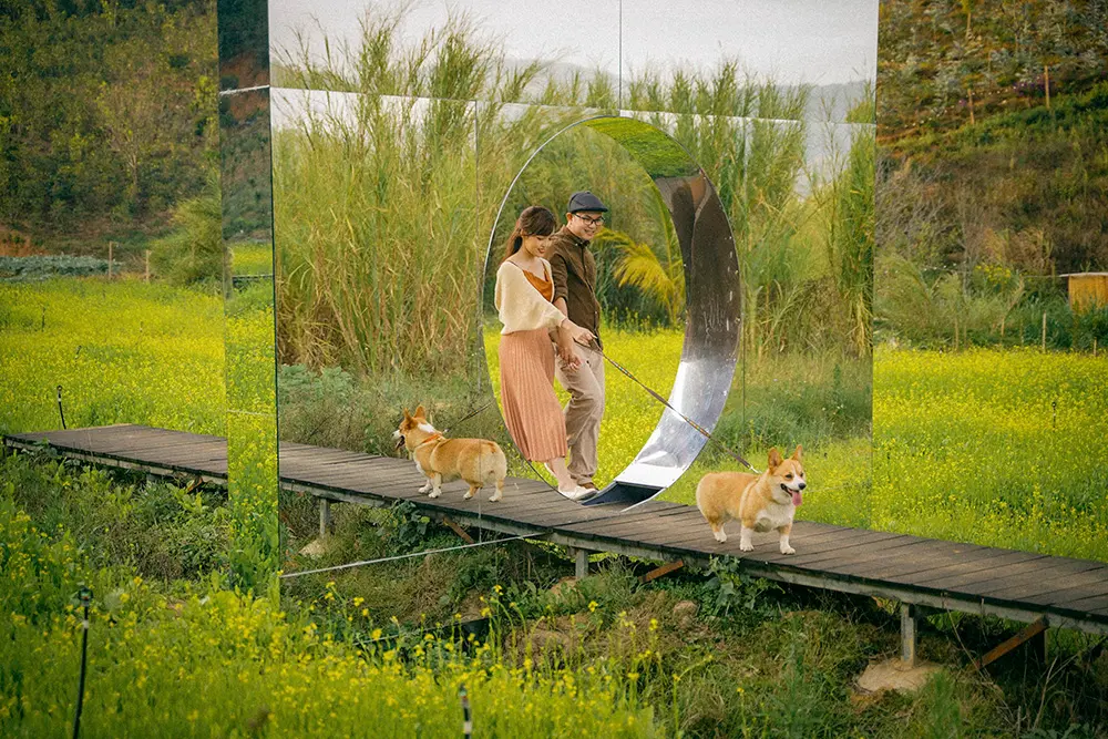 Ghé ngay tiệm cà phê với chiếc gương sống ảo Đà Lạt siêu xịn 2