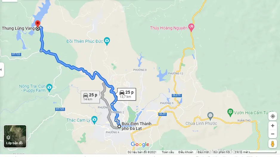 Thung lũng V&agrave;ng đầy thơ mộng tại cao nguy&ecirc;n L&acirc;m Vi&ecirc;n 4