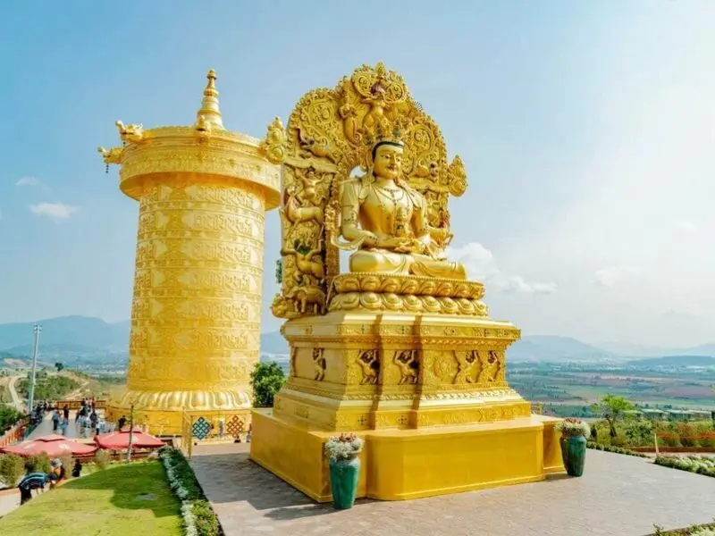 Trải nghiệm Samten Hills Dalat, t&igrave;m về chốn y&ecirc;n b&igrave;nh Phật gi&aacute;o 9