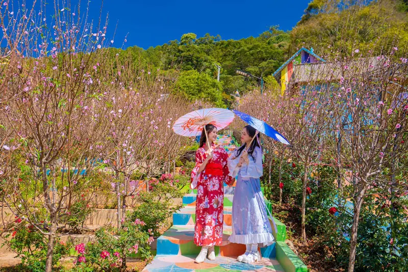 Vườn thượng uyển bay Đà Lạt, không gian tiên cảnh đẹp nao lòng người 13