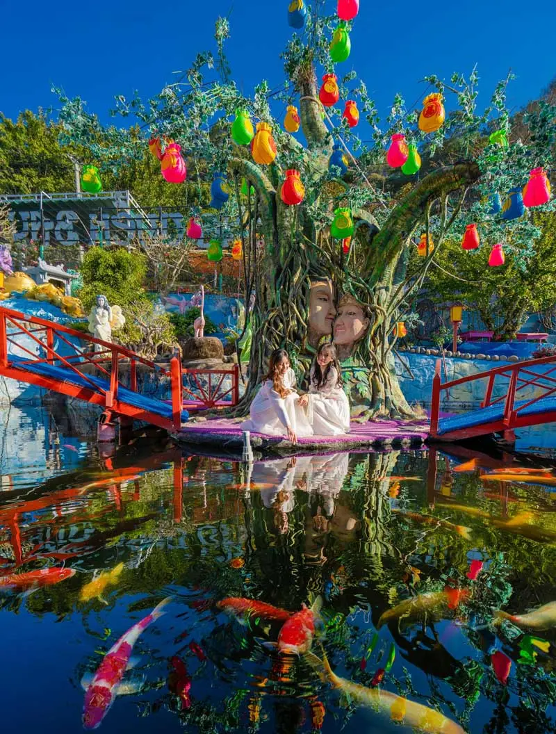 Vườn thượng uyển bay Đà Lạt, không gian tiên cảnh đẹp nao lòng người 12