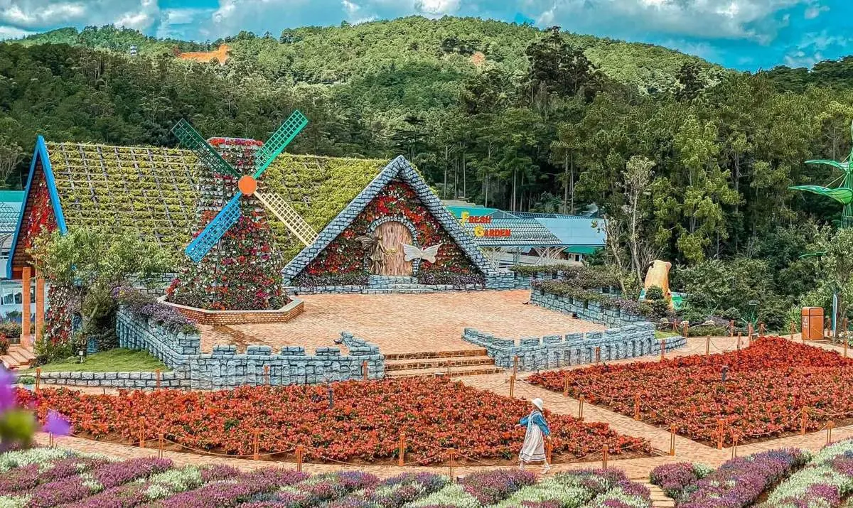 Fresh Garden Dalat – Vườn hoa khổng lồ khoe sắc rực rỡ giữa lòng Đà Lạt