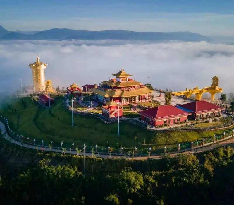 Trải nghiệm Samten Hills Dalat, tìm về chốn yên bình Phật giáo