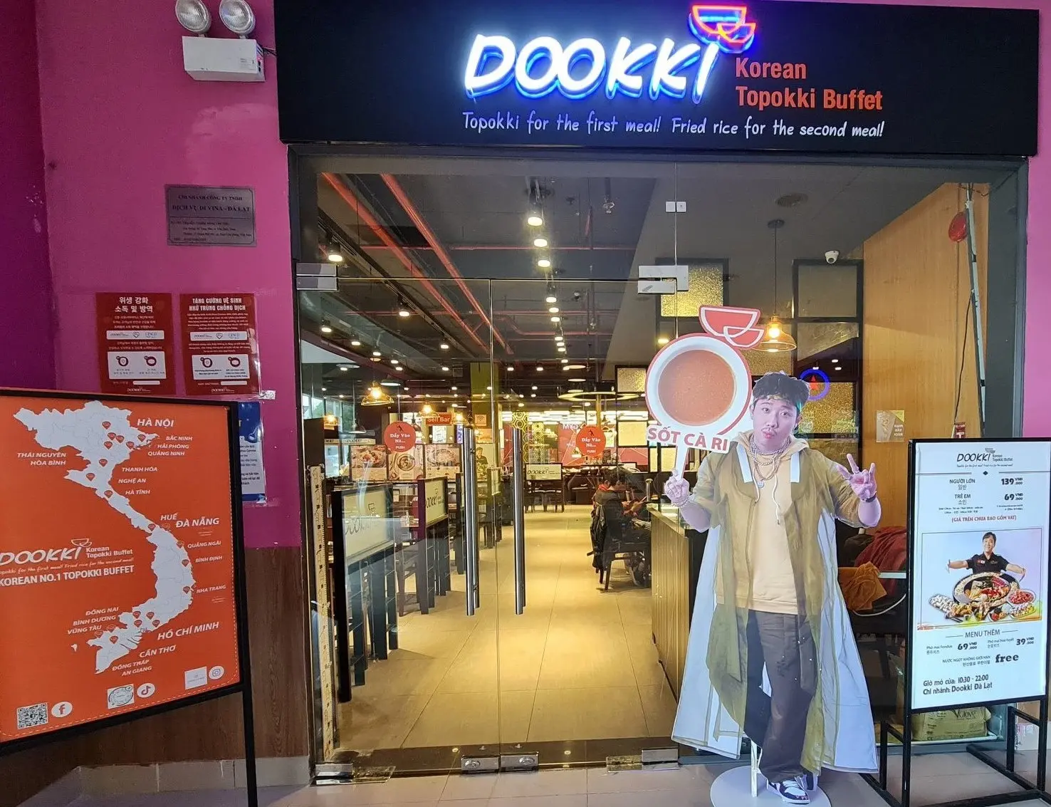 Buffet Dookki Đ&agrave; Lạt - Kh&aacute;m ph&aacute; thi&ecirc;n đường ẩm thực H&agrave;n Quốc tại Đ&agrave; Lạt 2