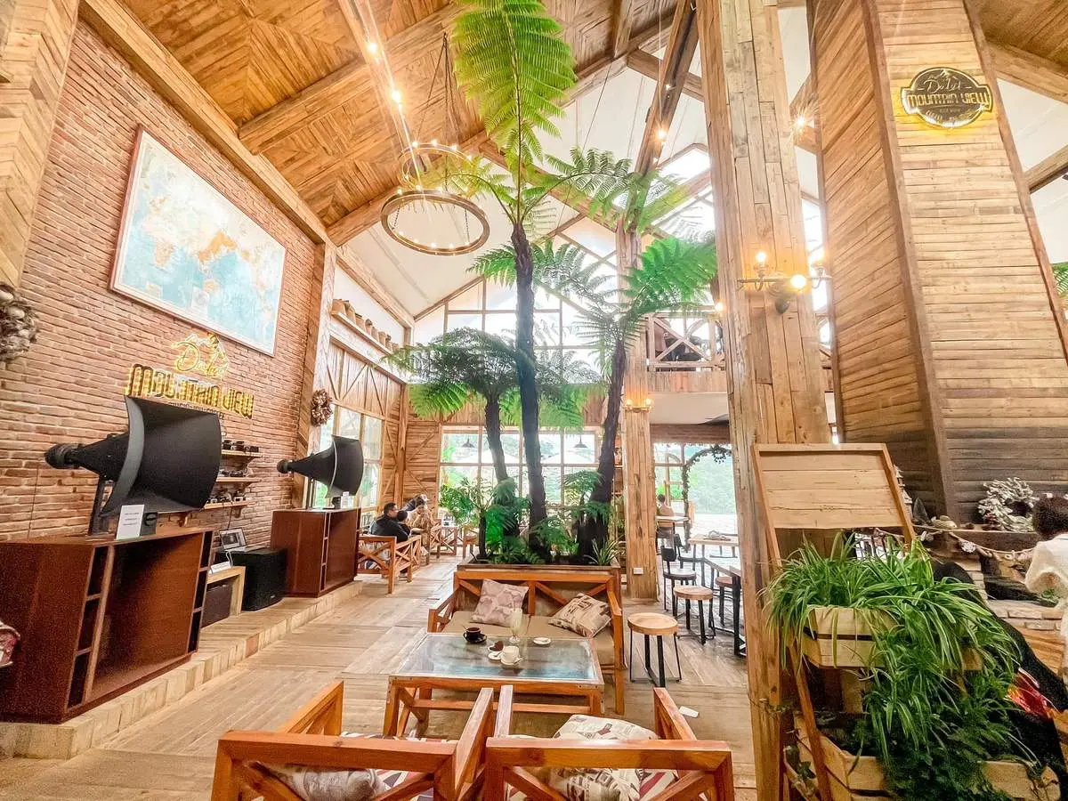 Đến Đ&agrave; Lạt Mountain View coffee trải nghiệm kh&ocirc;ng gian Bắc &Acirc;u b&ecirc;n n&uacute;i đồi mộng mơ 5