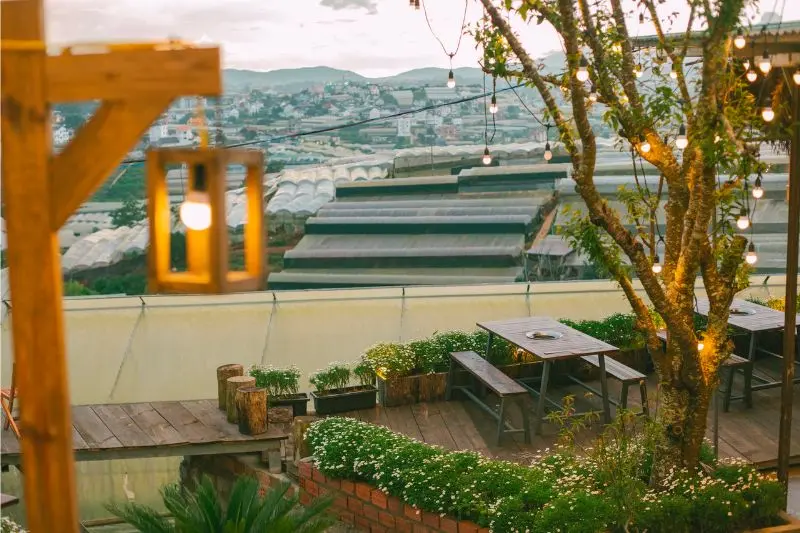 Gh&eacute; tiệm nướng X&oacute;m L&egrave;o thưởng thức BBQ, ngắm ho&agrave;ng h&ocirc;n cực chill 6