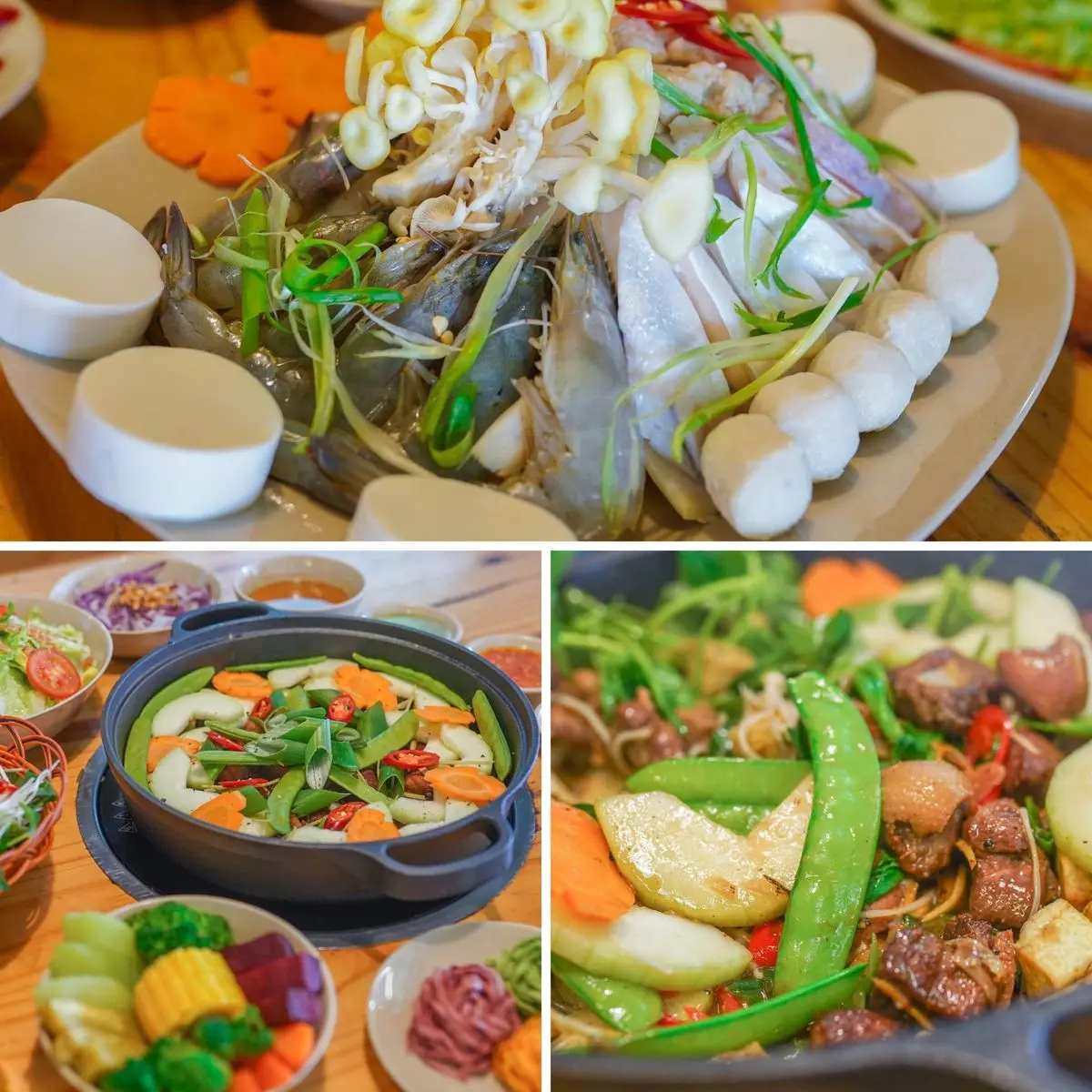 Kh&aacute;m ph&aacute; thi&ecirc;n đường rau sạch ở nh&agrave; h&agrave;ng buffet rau LEGUDA Đ&agrave; Lạt 16