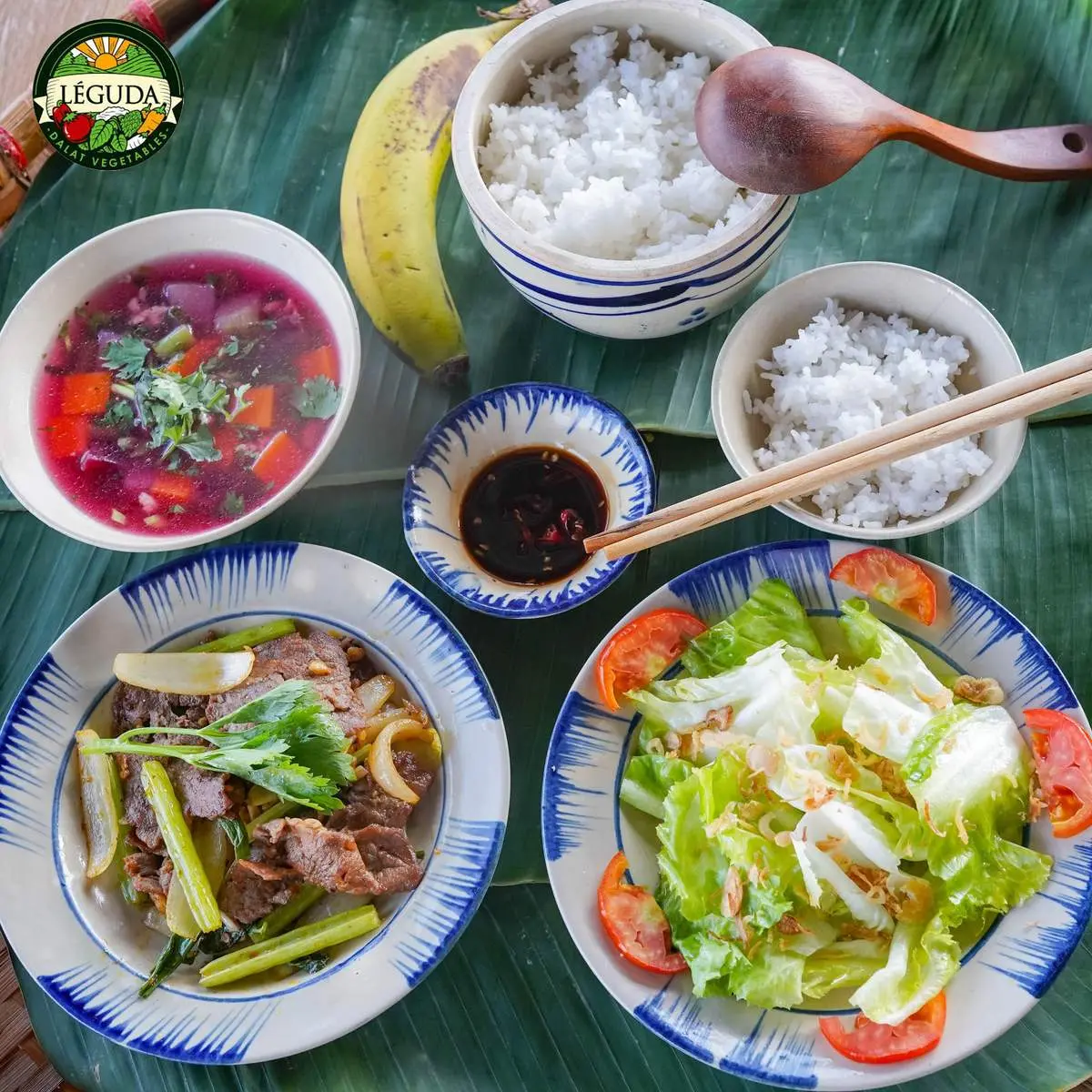Kh&aacute;m ph&aacute; thi&ecirc;n đường rau sạch ở nh&agrave; h&agrave;ng buffet rau LEGUDA Đ&agrave; Lạt 13