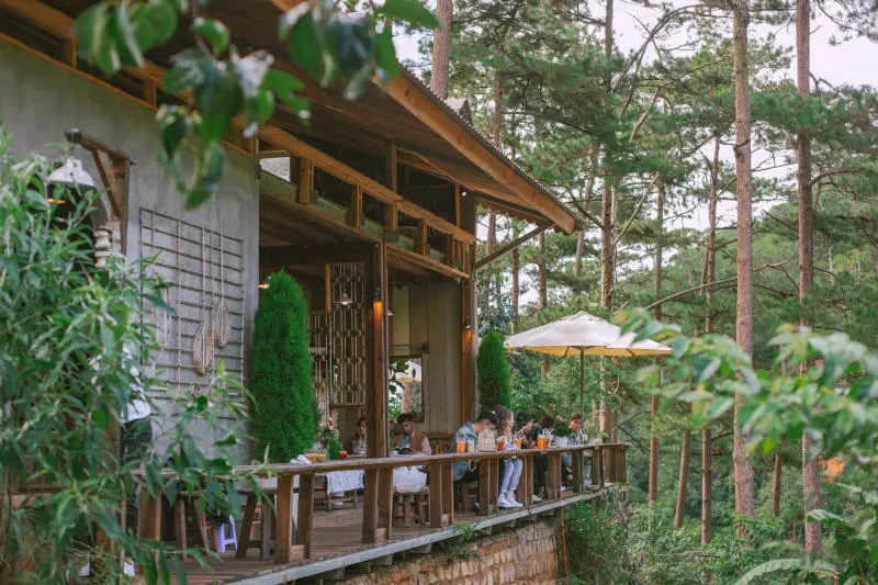 Lưng chừng cafe, g&oacute;c nhỏ b&igrave;nh y&ecirc;n giữa n&uacute;i rừng thơ mộng 3