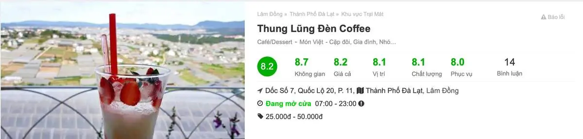 Ngắm hoa đ&egrave;n nở v&agrave;ng ươm l&atilde;ng mạn tại Coffee Thung Lũng Đ&egrave;n Đ&agrave; Lạt 12