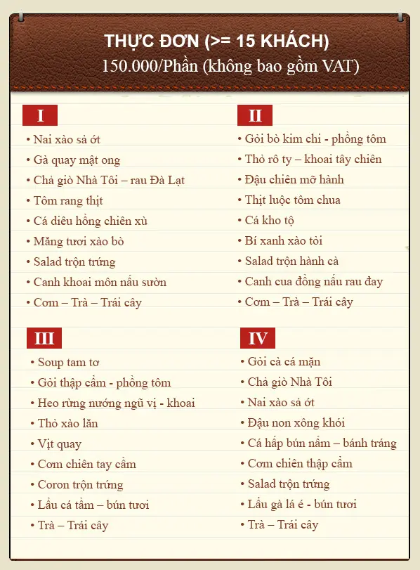 Nh&agrave; h&agrave;ng Nh&agrave; T&ocirc;i - Ch&igrave;m đắm v&agrave;o ẩm thực chuẩn vị gia đ&igrave;nh 4