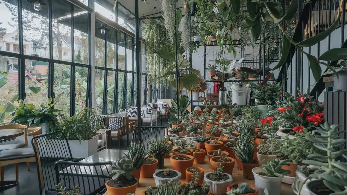Nh&agrave; Lồng Coffee &ndash; Qu&aacute;n caf&eacute; lung linh với view thung lũng cực đẹp 32