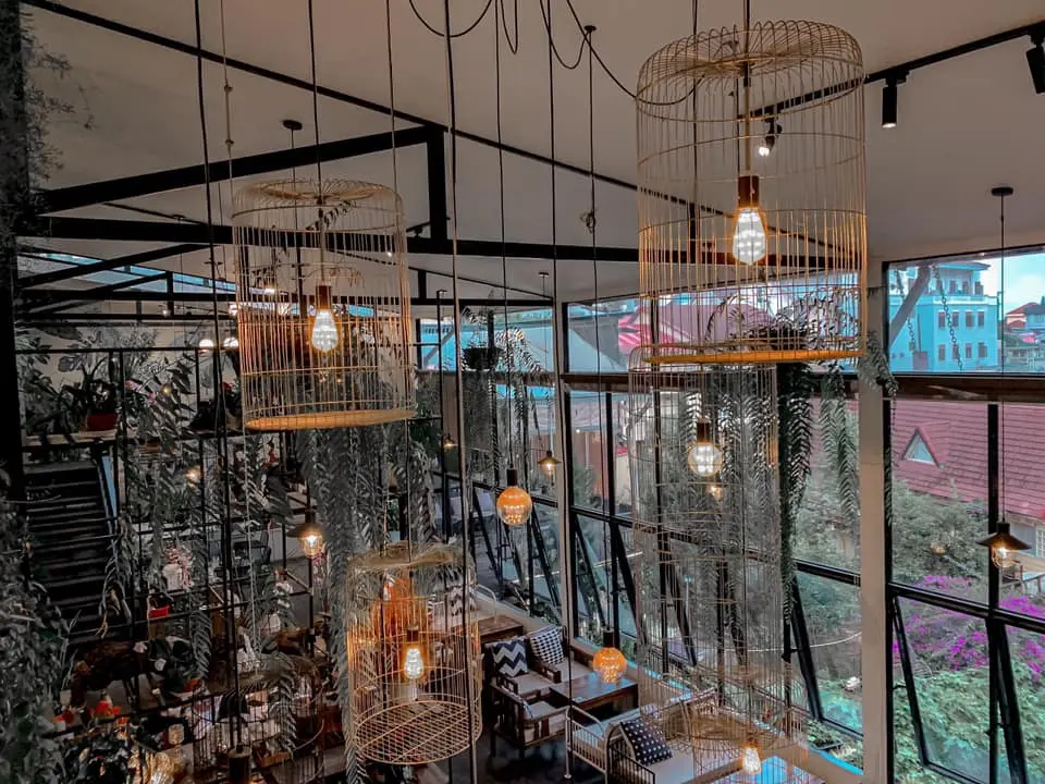 Nh&agrave; Lồng Coffee &ndash; Qu&aacute;n caf&eacute; lung linh với view thung lũng cực đẹp 29