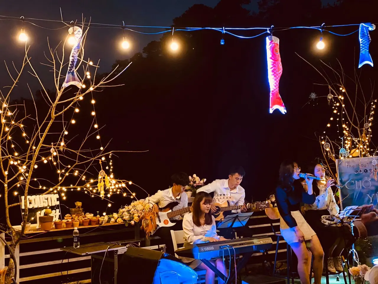 Nh&agrave; Lồng Coffee &ndash; Qu&aacute;n caf&eacute; lung linh với view thung lũng cực đẹp 33