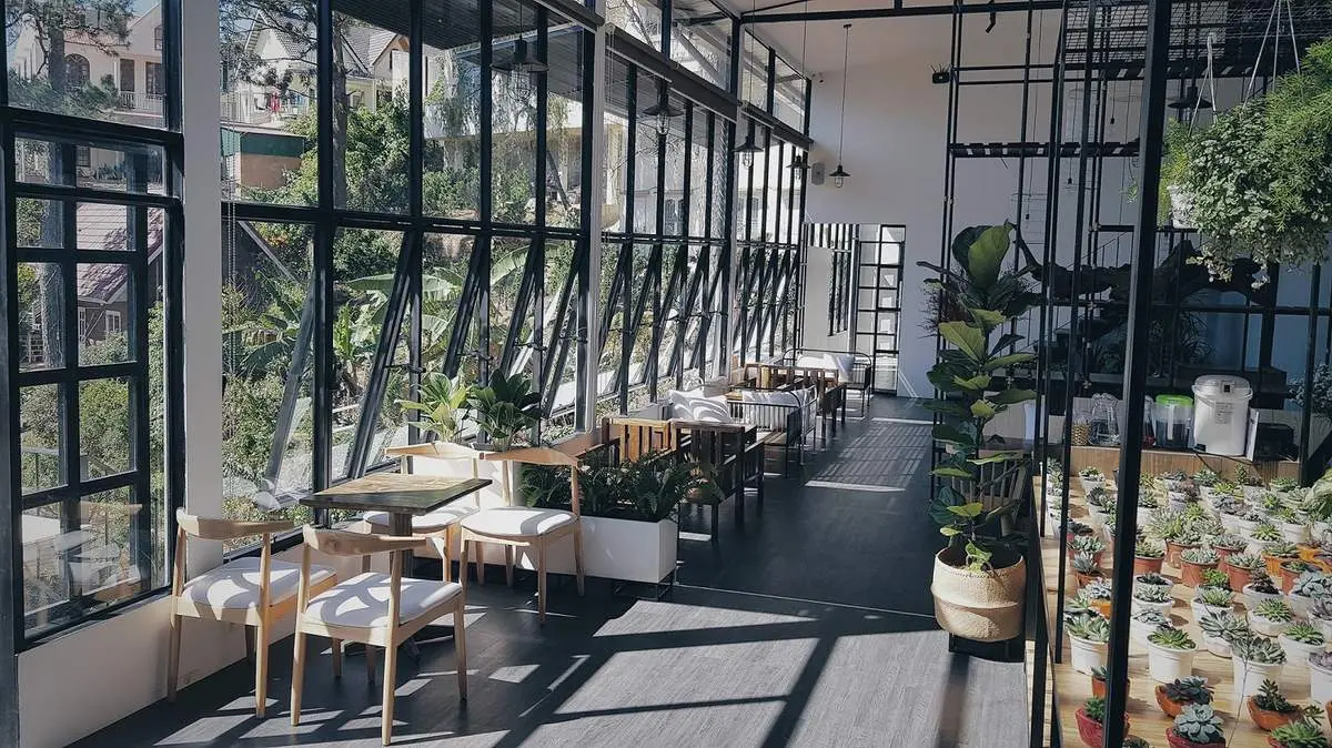 Nh&agrave; Lồng Coffee &ndash; Qu&aacute;n caf&eacute; lung linh với view thung lũng cực đẹp 21