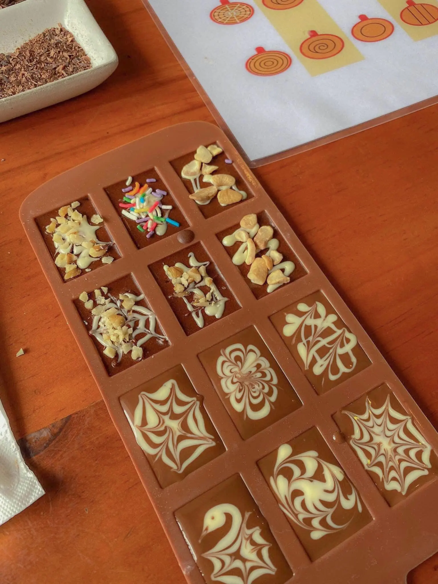 Nh&acirc;m nhi t&aacute;ch chocolate chuẩn vị tại Cacaoken Coffee Đ&agrave; Lạt phong c&aacute;ch Nhật Bản 10