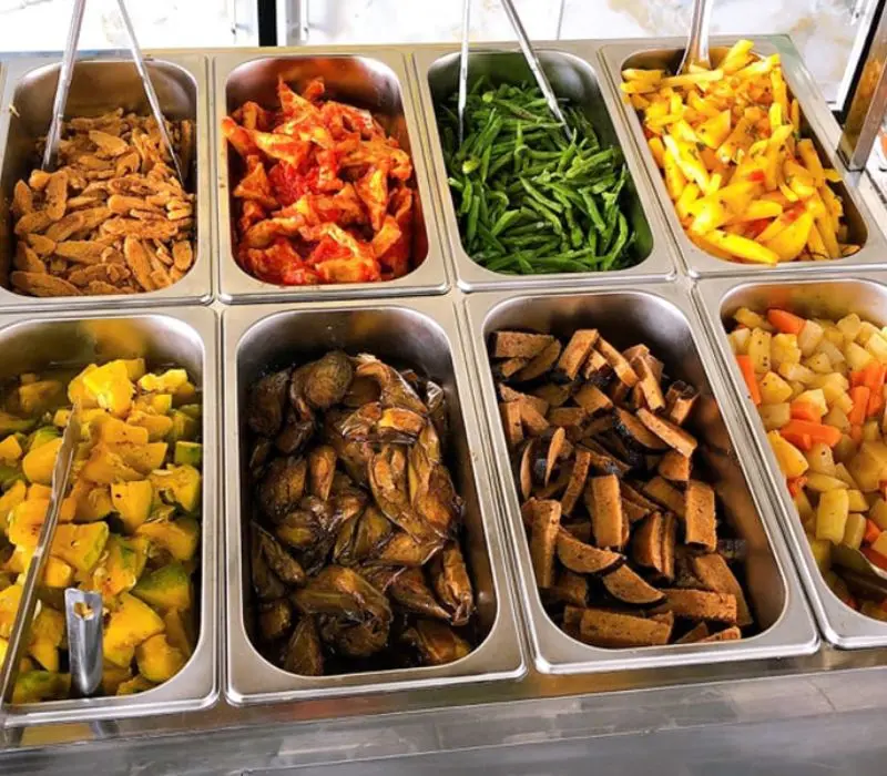 Review 12 qu&aacute;n buffet chay Đ&agrave; Lạt cho t&iacute;n đồ ẩm thực chay 4