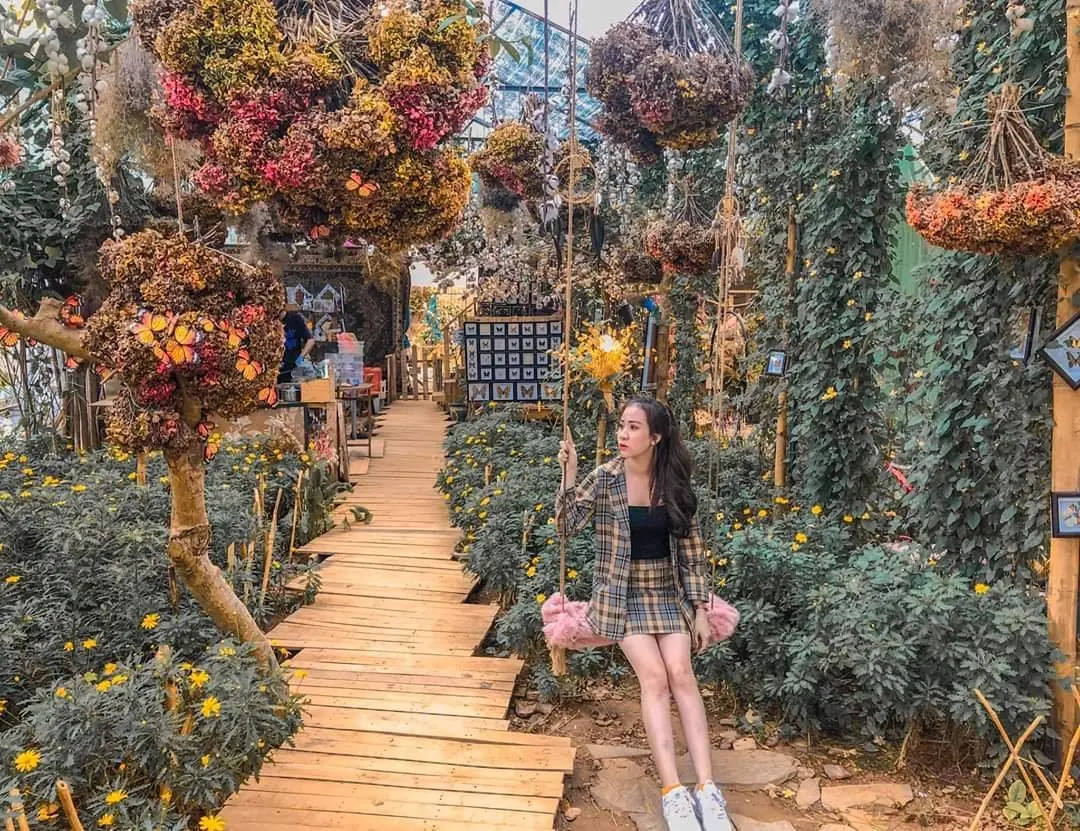 Rụng tim với top 6 qu&aacute;n Cafe hoa Đ&agrave; Lạt cực chất 11