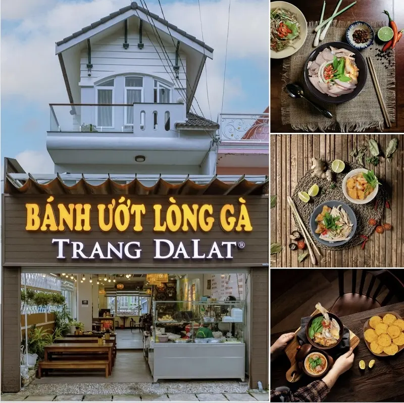 Top 8 quán bánh ướt lòng gà Đà Lạt ngon, đông khách nhất 2
