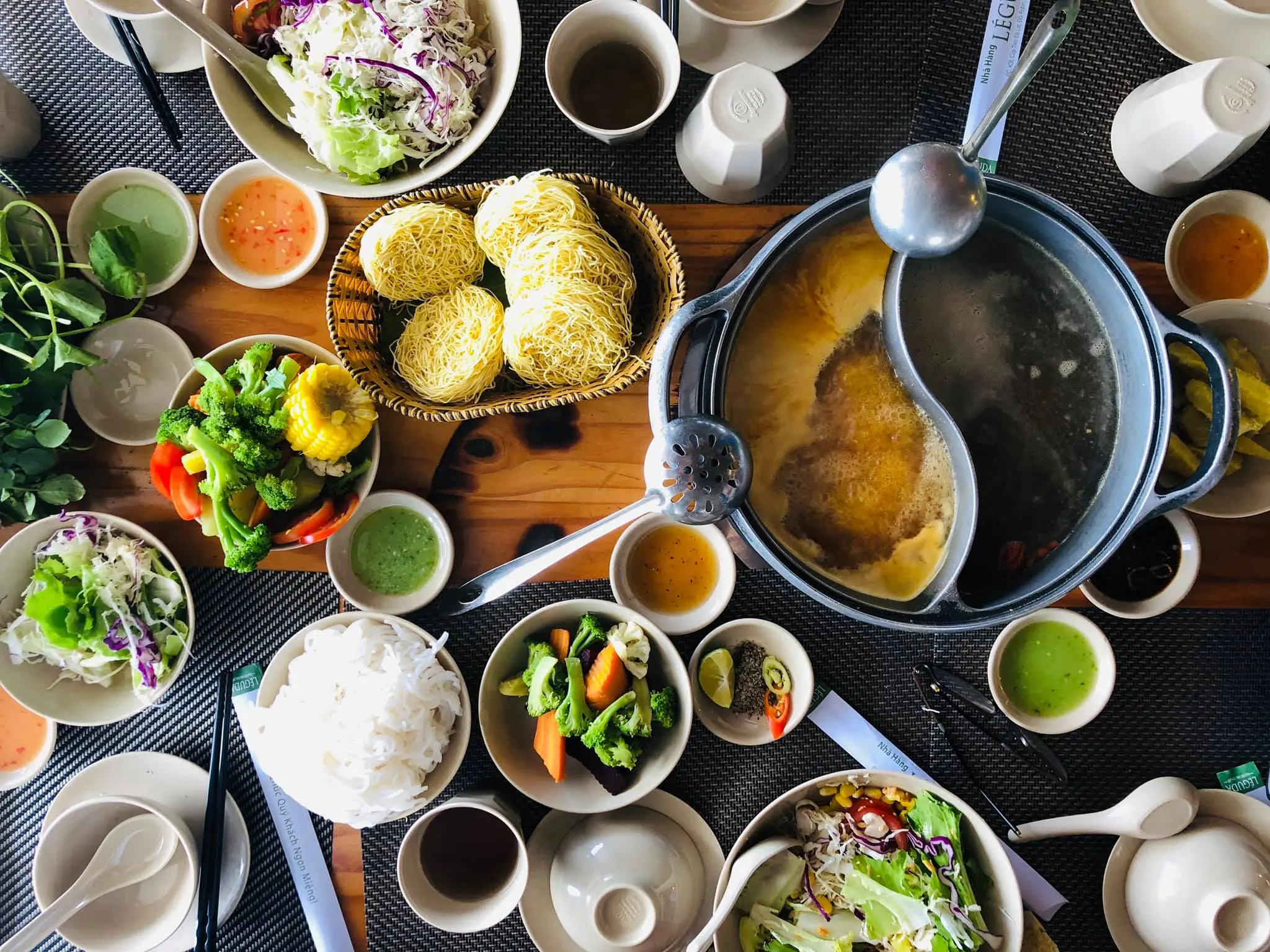 Khám phá thiên đường rau sạch ở nhà hàng buffet rau LEGUDA Đà Lạt