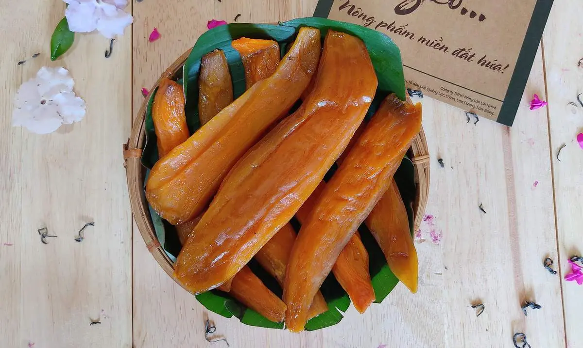 Khoai lang dẻo - Đặc sản Đà Lạt không thể chối từ