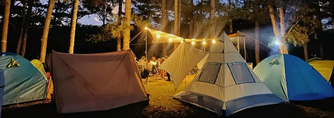 Cắm trại trên đồi Đa Phú, trải nghiệm cực chill cùng hội bạn thân