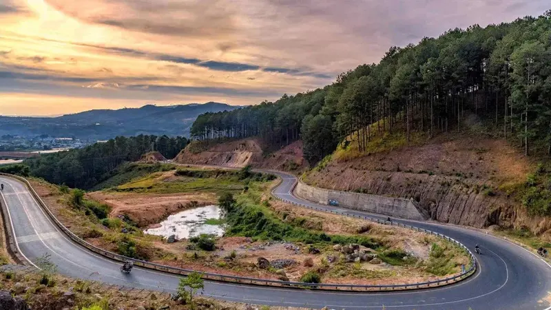 Đ&egrave;o T&agrave; Nung: Cung đường thơ mộng giữa n&uacute;i rừng Đ&agrave; Lạt 2