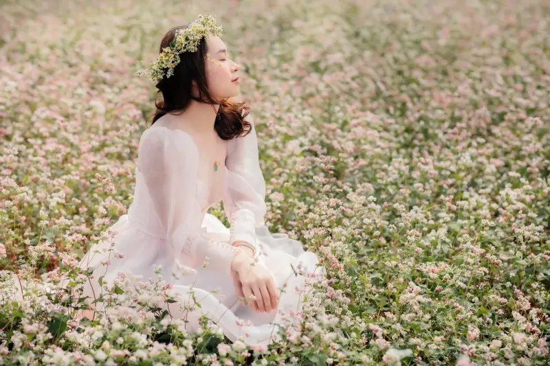 Lạc lối giữa vườn hoa tam giác mạch Đà Lạt đẹp mê hồn 7