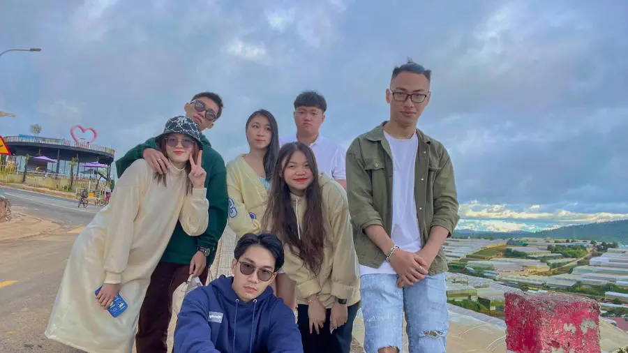 L&ecirc;n đường Kh&aacute;m ph&aacute; Đ&agrave; Lạt c&ugrave;ng hội bạn th&acirc;n si&ecirc;u vui 6