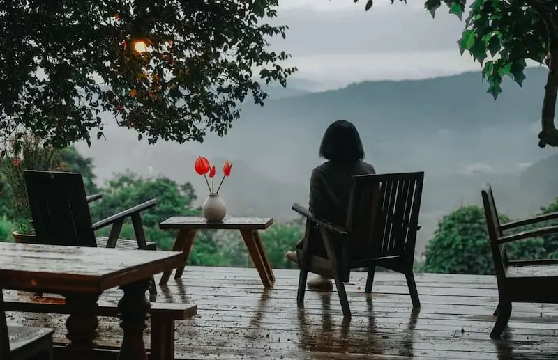 M&ugrave;a mưa Đ&agrave; Lạt, ng&agrave;y nắng tắt với vẻ đẹp mơ m&agrave;ng trong sương 4