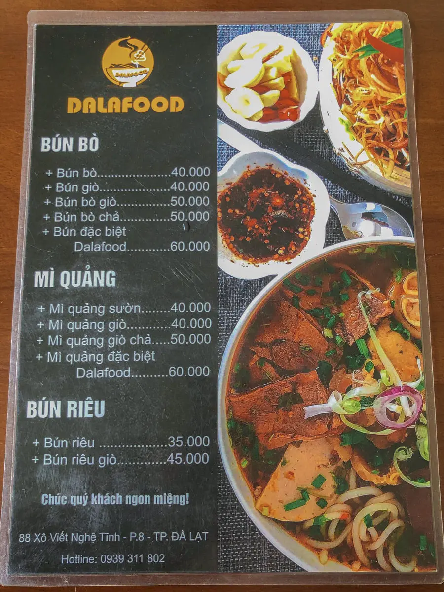 Review qu&aacute;n B&uacute;n b&ograve; Dalafood trứ danh c&oacute; hấp dẫn như lời đồn 8