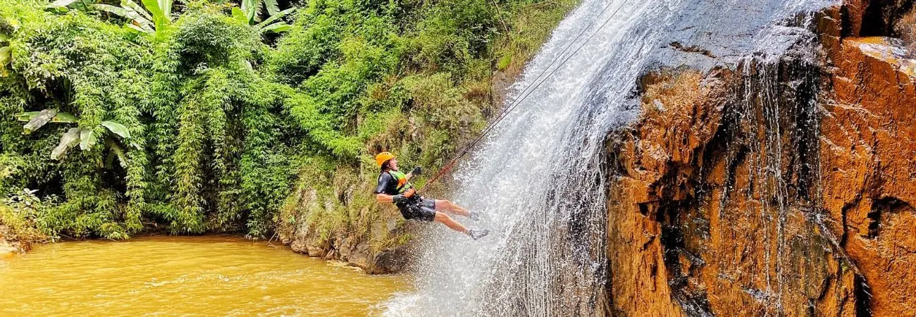 Trải nghiệm Trượt thác tại Đà Lạt siêu thú vị mà bạn nhất định phải thử