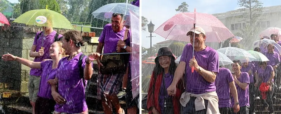H&ograve;a m&igrave;nh v&agrave;o lễ hội mưa Đ&agrave; Lạt đầy l&atilde;ng mạn 5