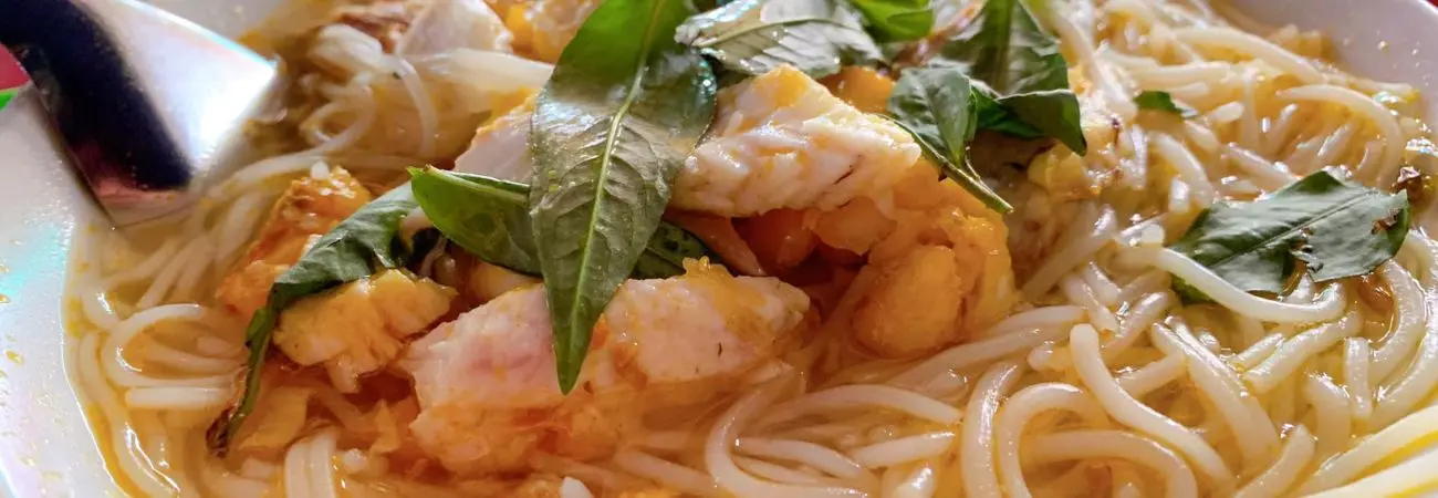 Bún cá 5 Mến Thoại Sơn, quán bình dân nổi tiếng tại An Giang