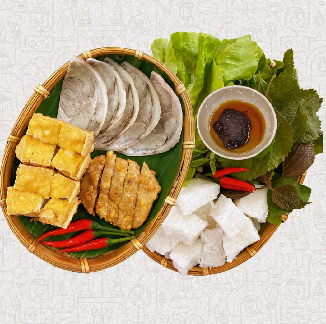 B&uacute;n đậu mắm t&ocirc;m 3 Miền, thưởng thức đặc sản Bắc Bộ giữa v&ugrave;ng s&ocirc;ng nước 5