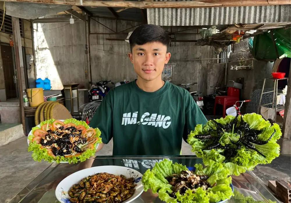 M&oacute;n ngon từ C&ocirc;n tr&ugrave;ng v&ugrave;ng Bảy N&uacute;i m&agrave; bạn nhất định phải thử 6