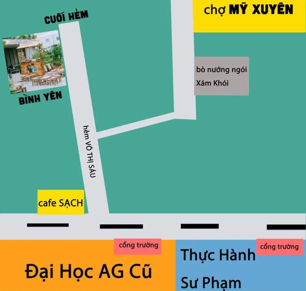 Qu&aacute;n c&agrave; ph&ecirc; Khu Vườn B&igrave;nh Y&ecirc;n, n&eacute;t mộc mạc s&acirc;u trong con hẻm nhỏ 3