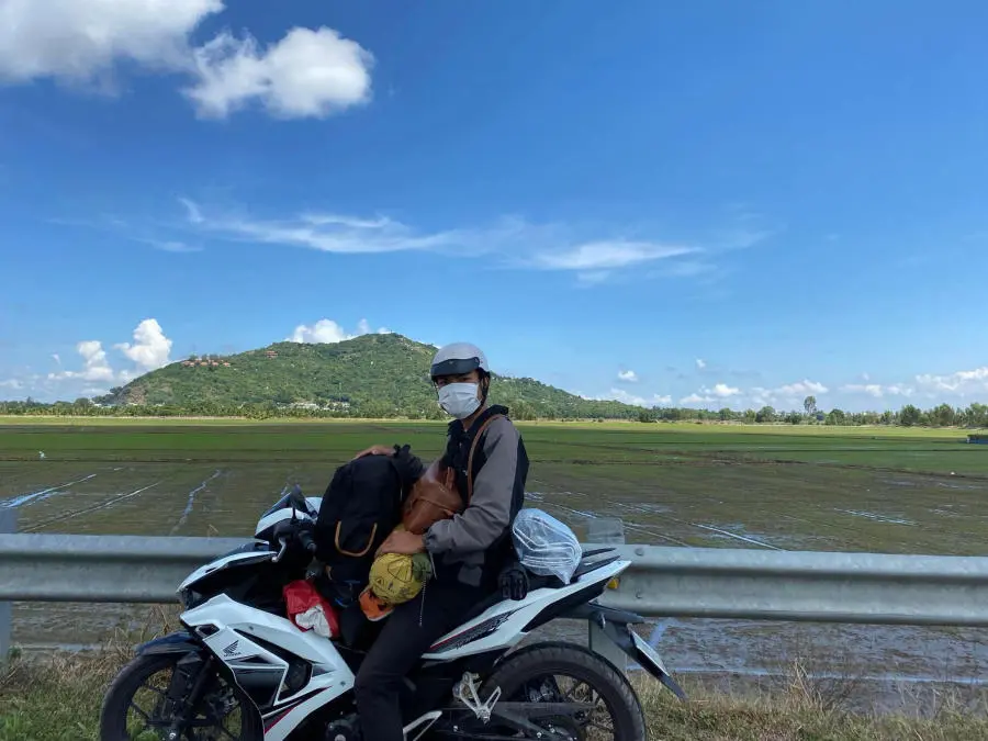 H&agrave;nh tr&igrave;nh Cắm trại An Giang của ch&agrave;ng trai Dương Nhật Quang 6