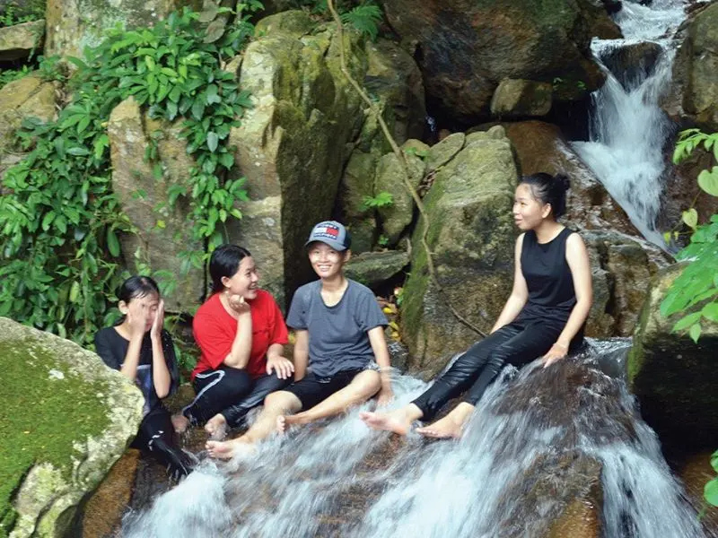 Suối Thanh Long: Thi&ecirc;n Đường ẩn giấu trong l&ograve;ng N&uacute;i Cấm 5