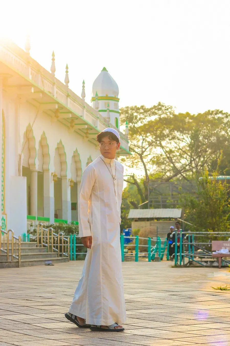 Thánh đường Hồi Giáo Jamuil Azhar Mosque, không gian đặc sắc vùng Tân Châu 4
