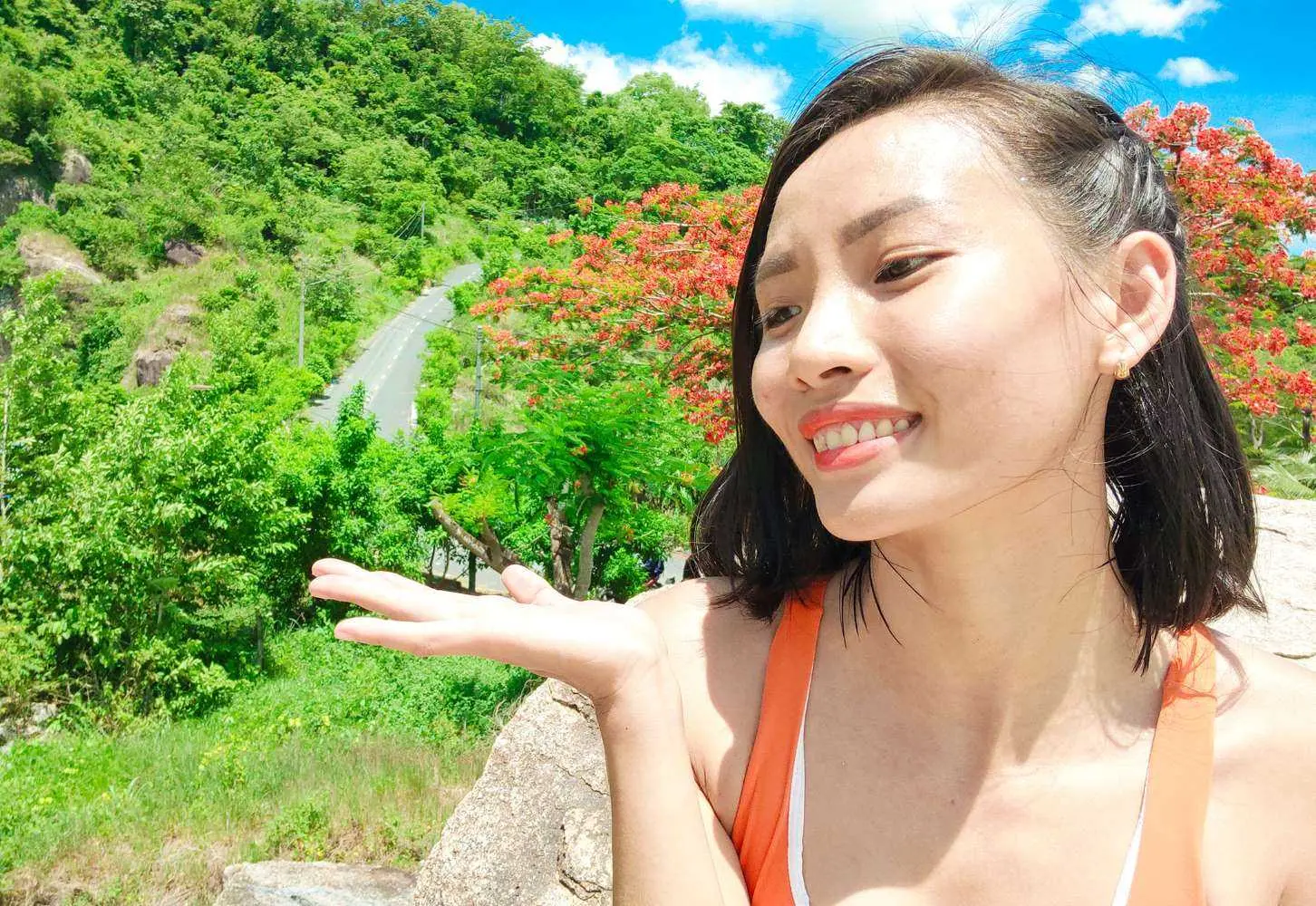 Trải nghiệm một ng&agrave;y cuối tuần tr&ecirc;n n&uacute;i Sập c&ugrave;ng bạn Tr&agrave; Giang 4
