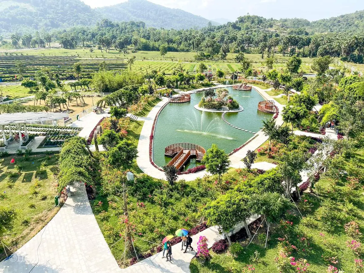 Khu du lịch Điện mặt trời An Hảo, điểm đến mới tại An Giang