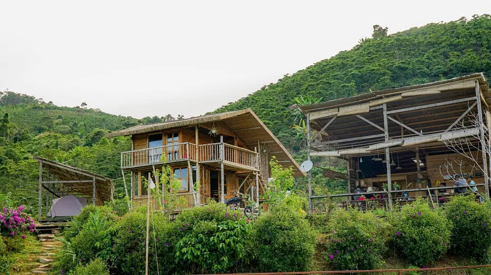 Ngất ng&acirc;y tại Up Base Camp với khung cảnh n&uacute;i rừng thơ mộng 4