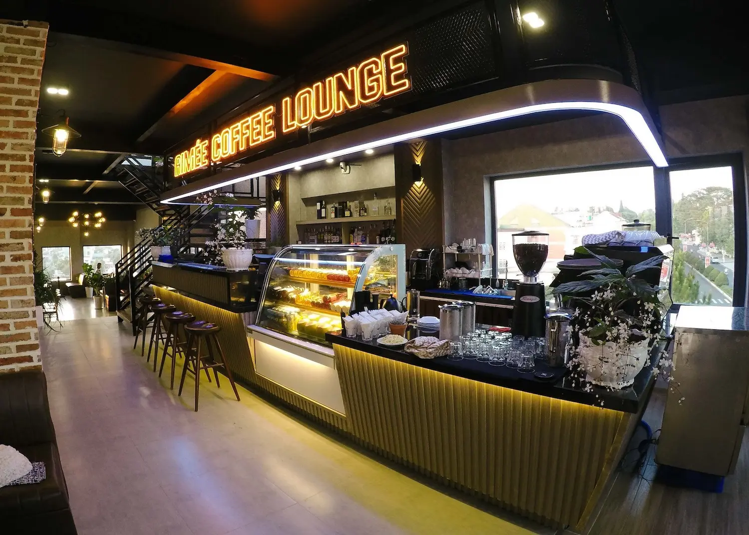 Check in ngay Aim&eacute;e Coffee với view sống ảo triệu like 5