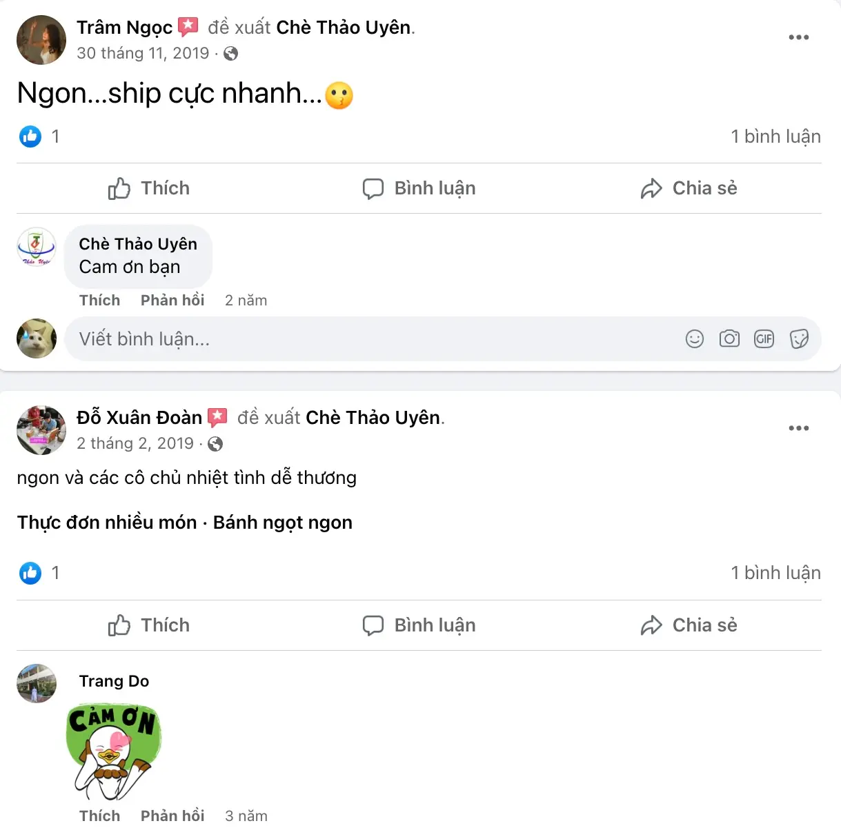 Đến Ch&egrave; Thảo Uy&ecirc;n thưởng thức m&oacute;n tr&aacute;ng miệng thơm lừng, b&eacute;o ngậy 11