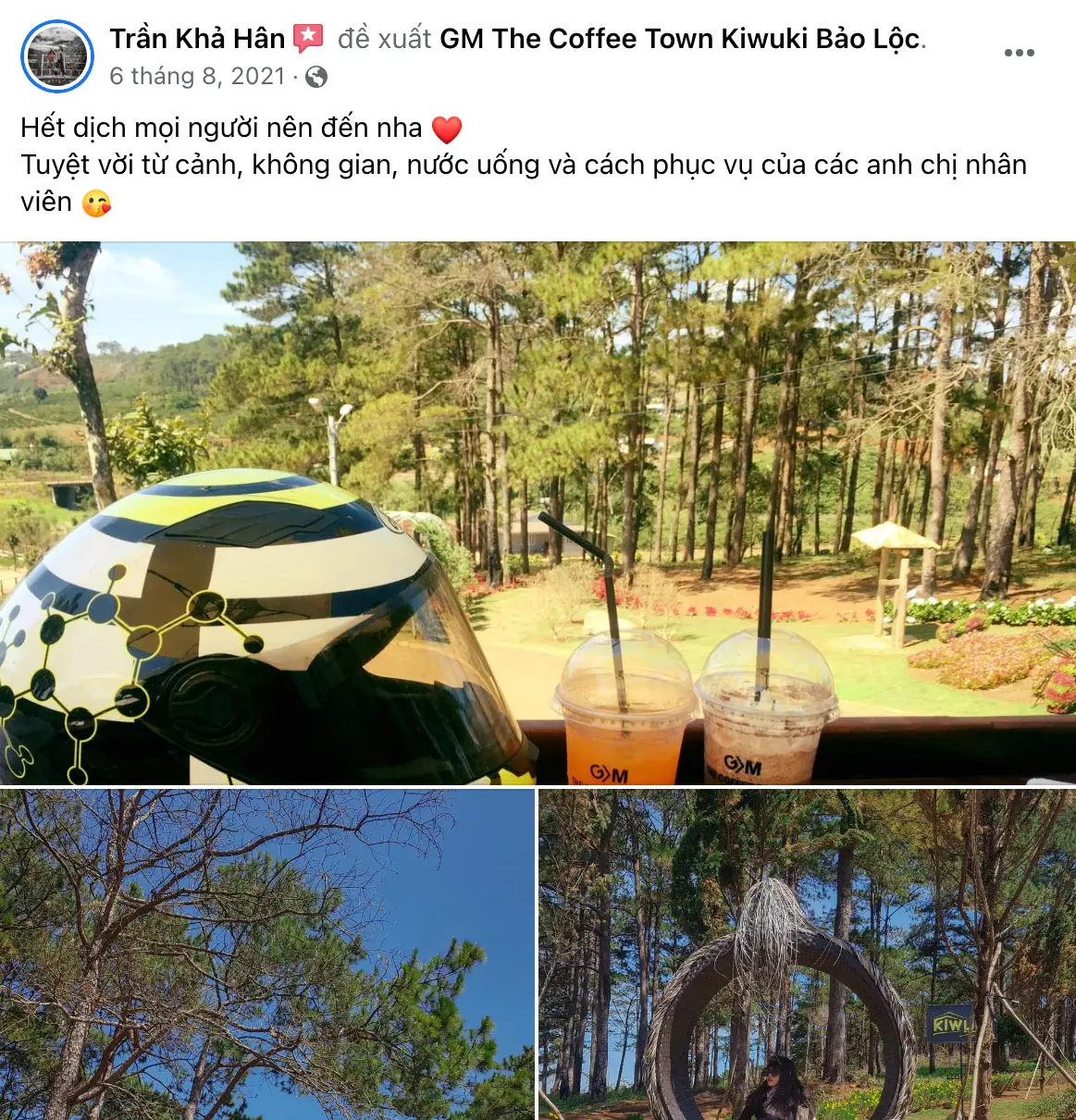 Dừng ch&acirc;n tại Kiwuki GM Coffee, một tho&aacute;ng b&igrave;nh y&ecirc;n giữa v&ugrave;ng Dambri 14