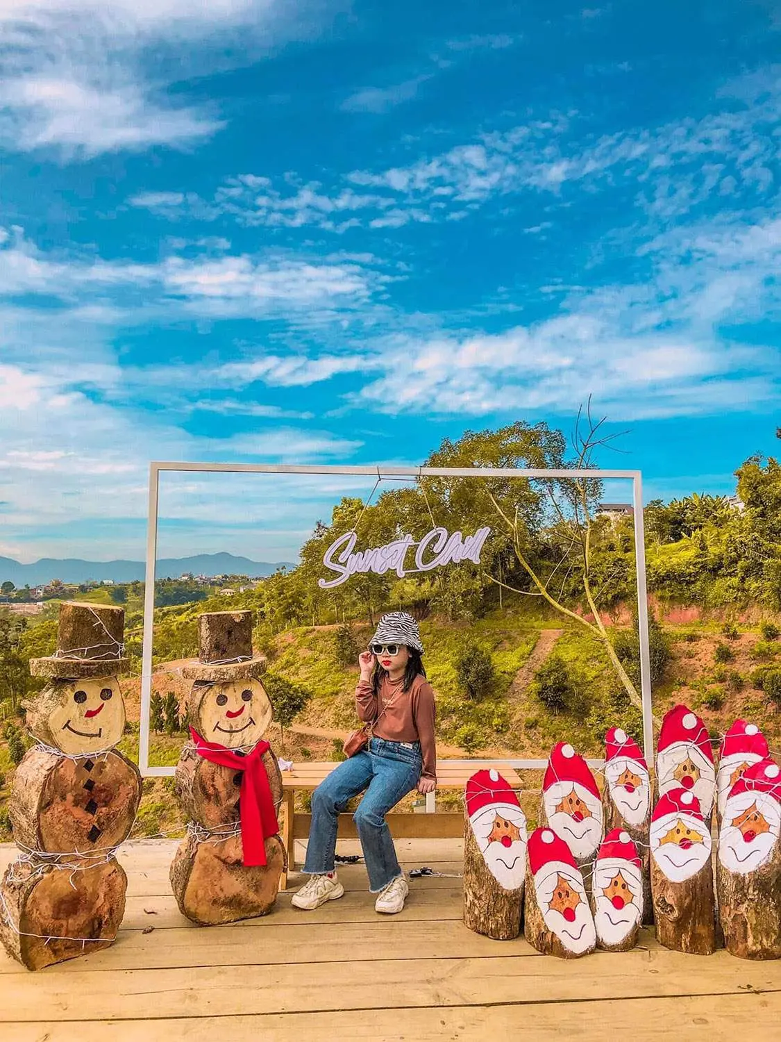 Gh&eacute; Sunset Chill Coffee tận hưởng thi&ecirc;n nhi&ecirc;n Bảo Lộc tươi m&aacute;t 14